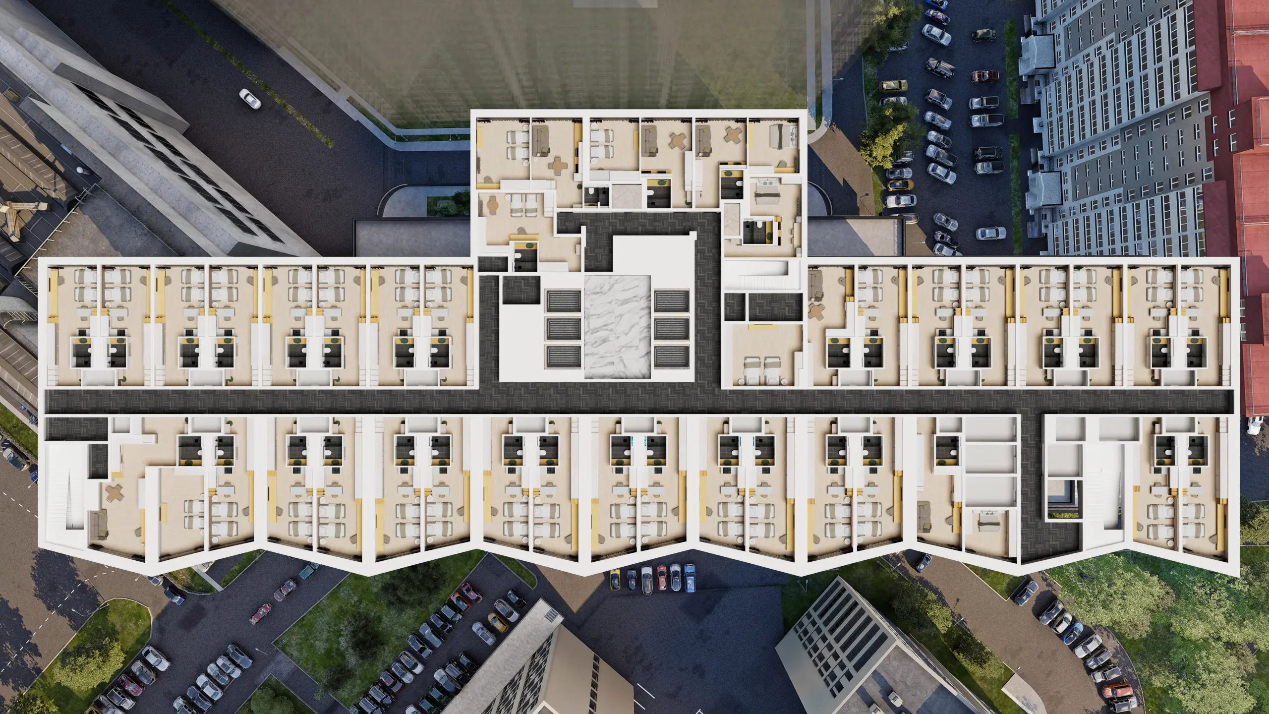 Схема этажа