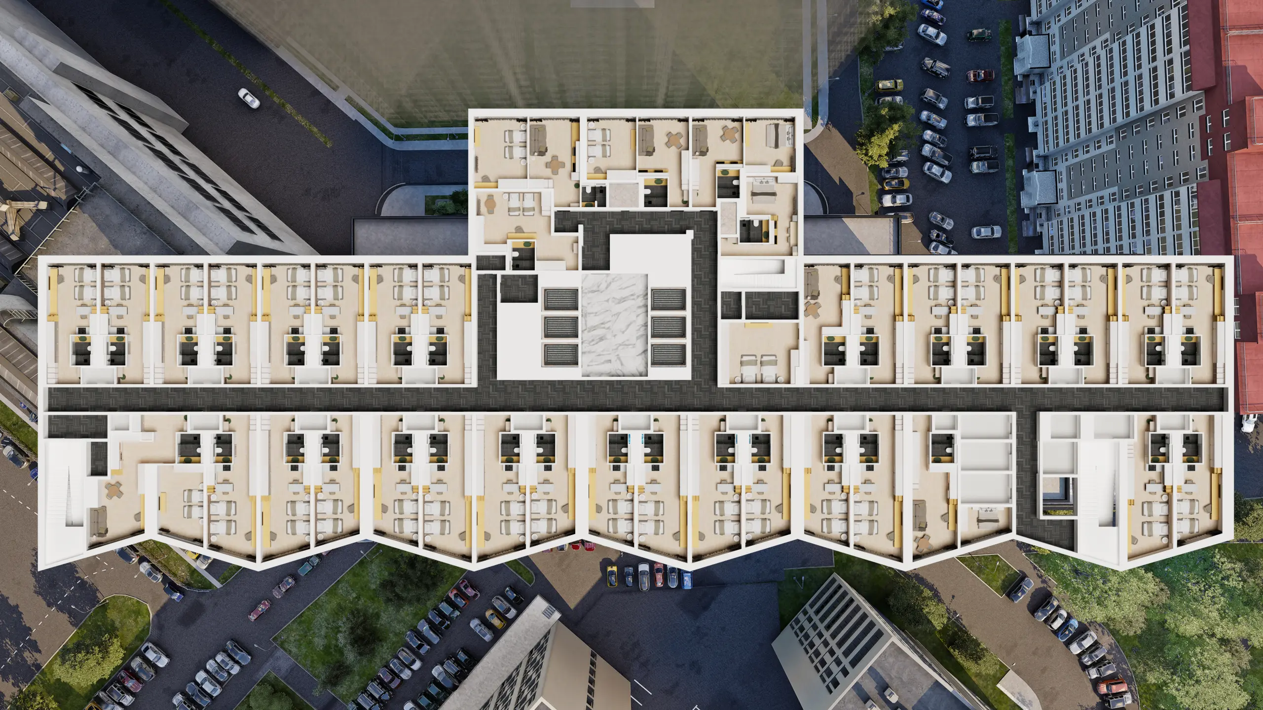 Схема этажа